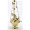 Turibolo, Altezza 16 cm, Ottone, Oro