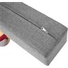 uyeoco Gap Filler per Letto - Cuscino Riempitivo Universale Singolo/Matrimoniale - Chiudi Spazi tra Testiera e Materasso - Rimovibile Rettangolare Anti-Scivolo Riempitivo per Materassi(Color 1,150x20x15cm)