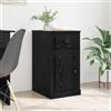 SooIarix Armadio laterale moderno, effetto rovere, 50 x 40 x 75 cm, in legno, con cassetto e 2 scomparti, per soggiorno