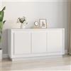 Generico Credenza Bianca 102x35x55 cm in Legno Multistrato,Armadietti e portaoggetti,Buffet e credenze-831885