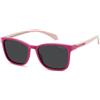 Polaroid Kids Occhiali da Sole Polaroid PLD 8077/S 35J/M9 Bambino - Rosa Fucsia Polarizzati