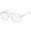 Carrera 1146 REJ - Occhiali da Vista Uomo Navigator Doppio Ponte Oro Cristallo Trasparente