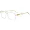 Dsquared2 D2 0203 900 - Occhiali da Vista Uomo Oversize Trasparente Cristallo