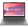 Lenovo Chrome 14M8911 MediaTek Kompanio 540 Chromebook 35,6 cm 14 WUXGA 8 GB LPDDR5x-SDRAM 128 GB UFS Wi-Fi 6E 802.11ax ChromeOS Italiano Grigio