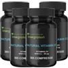 RIMEDI NATURALI INTEGRATORI Vitamina D3 2000 UI da Lichene Islandico NATURAL VITAMIN D3 Adatto a Vegetariani 1460 Mini Compresse, 1 al dì per il Sistema Immunitario, Ossa e Denti