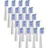 KongKay 20 testine di ricambio Tri-Zone compatibili con spazzolini elettrici Oralb, testine EB30 per Oralb Trizone, Gentle Everyday Clean