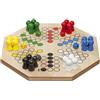 Klassik Games Ludo XL 50 X 50 CM Per 6 Giocatori