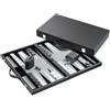 BG - Backgammon - Valigetta - Anestis - Pelle Sintetica - Grande