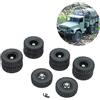 4pcs 1:16 Pneumatici In Gomma per WPL B16 B36 Modello Crawler Auto Buggy