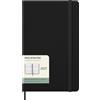 Moleskine Agenda Settimanale Verticale 2027, Planner 12 Mesi Con Spazio Per Note, Copertina Rigida e Chiusura Elastica, Formato Large 13x21 cm, Colore Nero