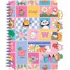 Mr. Wonderful Quaderno A4 con Divisori Wonder Comic - 160 Pagine a Quadretti con 5 Linguette Laterali