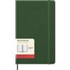 Moleskine Agenda Giornaliera 2027, Planner 12 Mesi Con Copertina Rigida e Chiusura Elastica, Formato Large 13x21 cm, Colore Verde Mirto