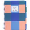 Mr. Wonderful Quaderno A4 con Divisori After Class Slay All Day - 160 Pagine a Quadretti con 5 Linguette