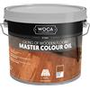 WOCA Danimarca - Master Color Oil - Olio a base vegetale penetrante e finitura per mobili, pavimenti, finiture e armadi in legno, 2,5 l, grigio castello