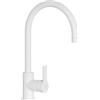 SCHOCK | Miscelatore New Aquaalto Monocomando Canna Alta Curvata a Raggio Maggiorato, Colore Bianco Assoluto, h380