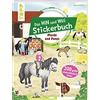 frechverlag GmbH Das Hin-und-weg-Stickerbuch. Pferde und Ponys: Mit 200 großen wiederablösbaren Stickern