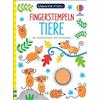 Usborne Minis: Fingerstempeln Tiere: mit Stempelkissen und Anleitungen
