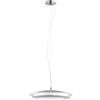 Eglo lampada a sospensione connect LED Moneva-C, 1 fiamma, acciaio | e plastica nickel opaco, bianco, cambio temperatura colore (caldo, neutro, freddo), RGB, dimmerabile, Ø 48,5 cm
