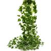 Beebel, 12 Fili di Foglie di edera, 25,9 m, Decorazione da Appendere per la casa