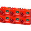 VIROPA Cranberry Bio Infuso alla Frutta, 6 Confezioni da 15 Bustine, Totale 90 Filtri, Tisana Biologica al Cranberry con Ibisco, Rosa Canina, Mela, Arancia e Liquirizia, Senza Glutine