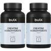 Bulk Creatine Monohydrate Tablets, 1000 mg, Pack of 90, Packaging May Vary, 30 Porzioni (Confezione da 2)