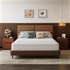 Novilla Materasso Matrimoniale 180x200 cm in Schiuma e Molle, Altezza 20 cm, Supporto Confortevole e Traspirante, Per un Sonno Silenzioso e Rigenerante