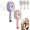 Harresa Electric Steam Brush For Hair, Rechargeable Portable Detangling Steam Straightener For Hair Of Any Length, Reduce Frizz, Nourishes Hairs, Anti-Static (B*C)