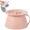 Generico Vaso Da Notte Unisex Con Coperchio | Vaso Da Camera Da 1,5 Litri Con Manico | Adatto Per L'uso In Auto, Casa, Campeggio, Viaggi E Altre Occasioni.