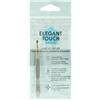 Elegant Touch Elegante tocco d'oro punta pinzette con Slanted End