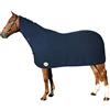 Tosoni, Coperta Cavallo in Pile Collo Alto, Coperta di Ottima Fattura, Utile per Proteggere il Cavallo dagli Sbalzi di Temperatura, dalla Pioggia e dagli Insetti, Blu 135 cm