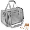 talifoca Borsa per il trasporto di gatti e cani, 45 x 30 x 30 cm, per il trasporto di gatti, pieghevole e traspirante, per cani di taglia media