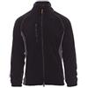 PAYPER Aspen+ Pile Giacca da Uomo 100% Poliestere Chiusura Zip Intera Manica Raglan Elastici stringi Polso Tasca Frontale Verde/Verde Acido