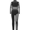 Freebily Tuta Intera da Ginnastica Artistica Bambina Balletto Body Danza Classica Manica Lunga con Strass Ballet Leotard Bodysuit da Pattinaggio Artistico Tutine Jumpsuit Verde A 11-12 anni