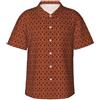 FBGHHTY Shining Overlook Print Camicia hawaiana da uomo a maniche corte estiva casual vacanza spiaggia avventure all'aperto, Nero , M