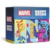 Happy Socks Calzini MARVEL™ Collector's 9-Pack Gift Set Cotone Unisex Nero 41-46