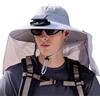 Generico Cappello con Ventole ad Energia Solare - Cappello Rinfrescante Ricaricabile a Energia Solare e USB, da Spiaggia con Ventola | per Escursioni, Campeggio, Spiaggia, Vacanze Estive
