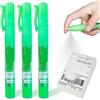 Peosaard 3 pezzi di gomma per carta termica spray 10 ml liquido bianco con coperchio liquido correttore portatile per documenti, etichette, pacchi, indirizzi di spedizione, protezione della privacy, b