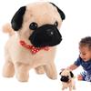 Genérico Cani giocattolo che camminano e abbaiano, giocattolo per cani che abbaiano, cucciolo di peluche elettronico interattivo, giocattoli realistici per bambini e bambine 1 anno in su, giocattoli di