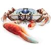 Zappi Co Kids's Soft Cuddly Plush Toy - Perfect soft playmates for kids in printed style (28cm length) (Blue fiddler crab)
