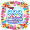 Viechoes 999 Palloncini Acqua Autosigillanti a Riempimento Rapido 60s,Bombe d'Acqua Colorate per Gavettoni e Giochi Estivi all'Aperto in Giardino e Piscina, Set Maxi con 2 Adattatori per Rubinetto
