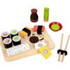 Generico Set Da Gioco Per Sushi - Cucina Per Giochi Di Ruolo In Legno, Giocattolo Creativo Per Bambini | Set Da Fantasioso, Gioco Di Apprendimento Del Sushi Fatto A Mano, Da Cucina Realistici