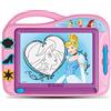 Clementoni - 15165 - Lavagna Magnetica - Disney Princess - lavagna per disegnare, con stampini - bambini 4 anni+