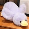 TROYSINC - Peluche di cartone animato di anatra, cuscino morbido, anatra da lanciare, cuscino di peluche, morbido peluche per bambini, bambola per ragazze, regalo (30 cm, viola)
