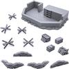 EnderToys Siege The Shore, Scenario del Terreno per Miniature da Tavolo Wargame da 28 mm, 3D Stampato e verniciabile, EnderToys