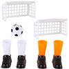 Dwang 1 Set Finger Soccer Game Finger Footballs Match Funny Finger Table Game Set con due obiettivi per i fan Club Regali del partito Prodotti di calcio Giochi di calcio