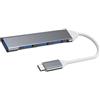 Tiajingzi Hub USB - Splitter dati multiuso a 4 porte, adattatore multiplo extra per trasferimento dati per tastiera del computer portatile, hard disk