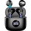 zakotu Auricolari Bluetooth 5.4, 2026 Cuffie Wireless con 4 ENC Cancellazione Rumore Mic, Cuffie in Ear 40 Ore di Riproduzione, Cuffie Senza Filo HiFi Stereo IP7 Impermeabili per iOS/Android