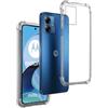 REY Cover in Gel TPU Anti-Shock per Motorola Moto G14, Morbido Silicone Custodie Protettivo Case, Anti-Scratch, Protettiva Sottile Back Cover