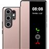Nshkeji Cover per Samsung Galaxy S26 Ultra Custodia a Premium Pelle PU Portafoglio Flip Libro con Finestra di Visione Notifiche Antiurto Protezione Cover Custodia per Samsung S26 Ultra 5G Case
