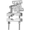 Bingfu Staffa a Parete Morsetto Supporto Antenna Palo Angolo Regolabile Anti Ruggine Hardware Accessories per Esterna Casa Porta del Palo Antenna Kit di Montaggio